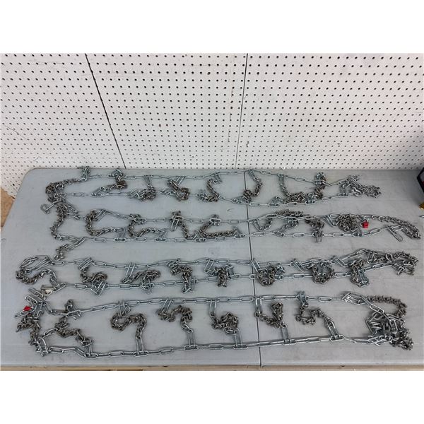 Set of quad tire chains