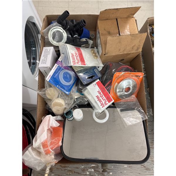Assorted plumbing supplies