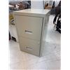 Image 1 : Two drawer filing cabinet with keys