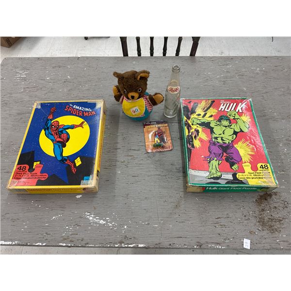 Collectible puzzles and toys