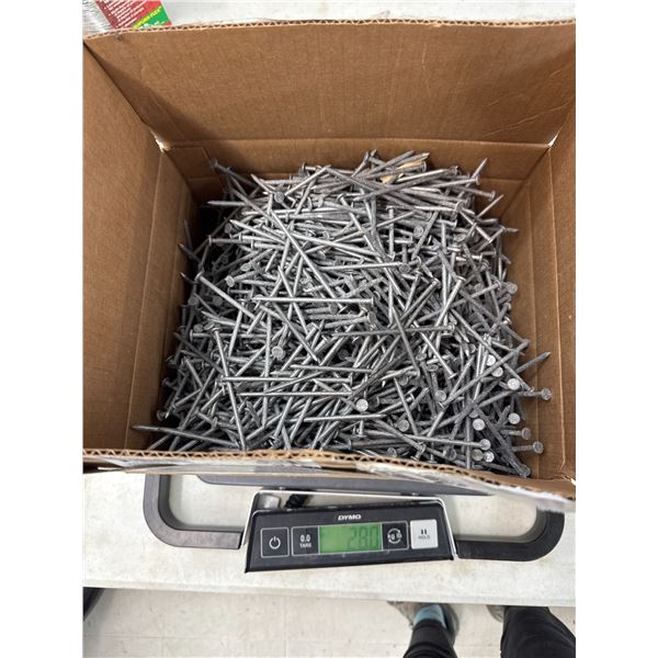 28lbs of 3.5" phosphate coated nails