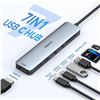 Image 2 : 7-in-1 USB C Adapter for Mackbook Pro/Windows