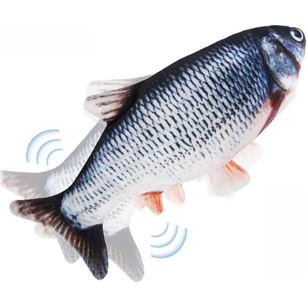 NEW USB Fish Cat Toy, Interactive w/Catnip Bag
