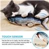 Image 2 : NEW USB Fish Cat Toy, Interactive w/Catnip Bag