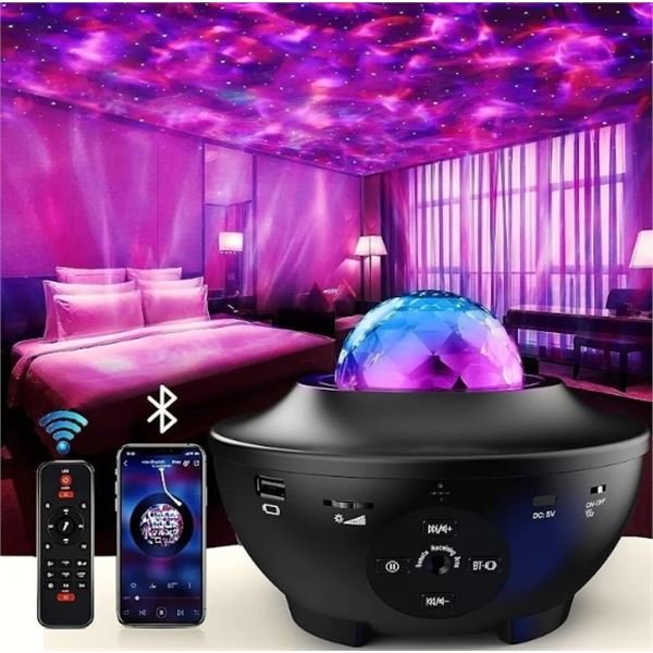 NEW $53 3-in-1 Galaxy Projector w/BT & Remote