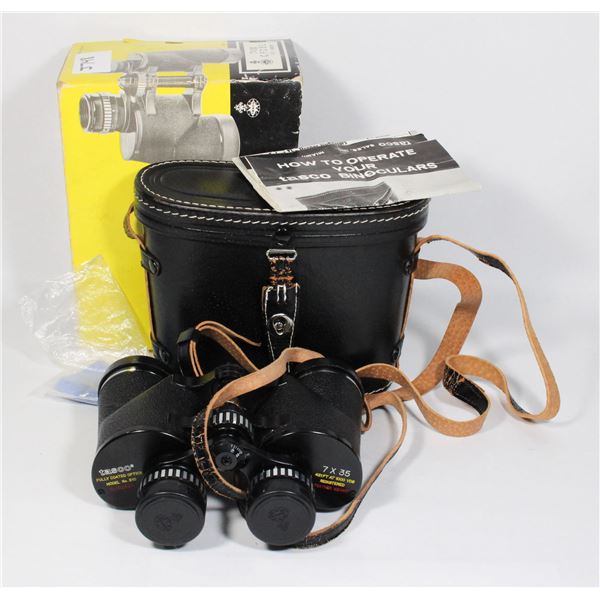 TASCO BINOCULARS IN CASE