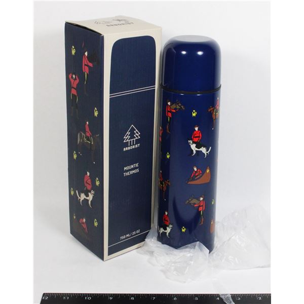 ROYAL CANADIAN MOUNTED POLICE MOUNTIE THERMOS