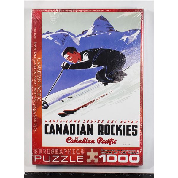 NEW CANADIAN ROCKIES BANFF-LAKE LOUISE SKI