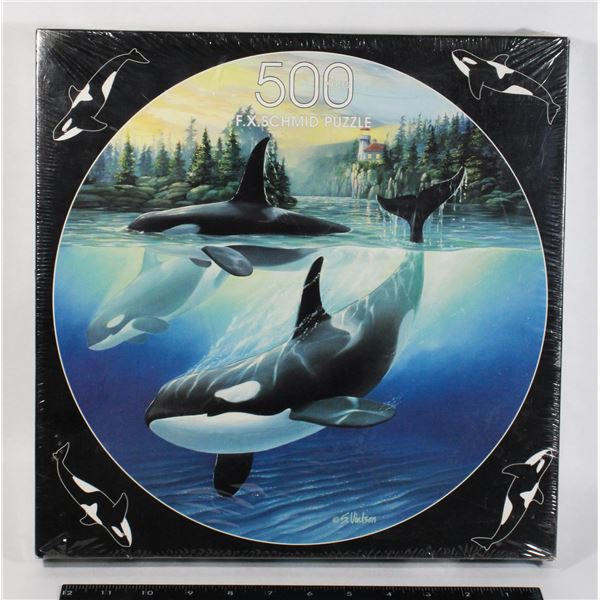 SEALED 500 PC ORCA COVE PUZZLE