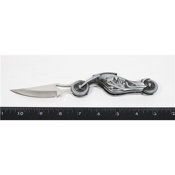 ITEM #12865. NEW MOTORCYCLE KNIFE