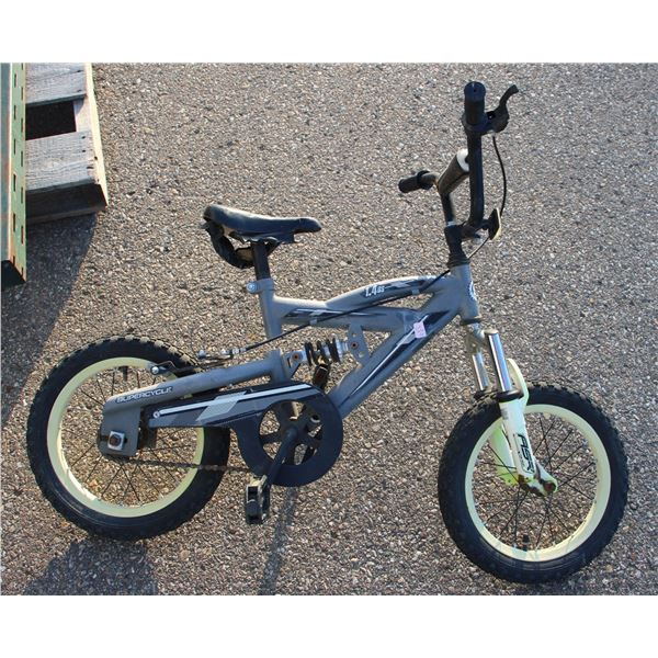 BOYS FULL SUSPENSION MOUNTAIN BICYCLE
