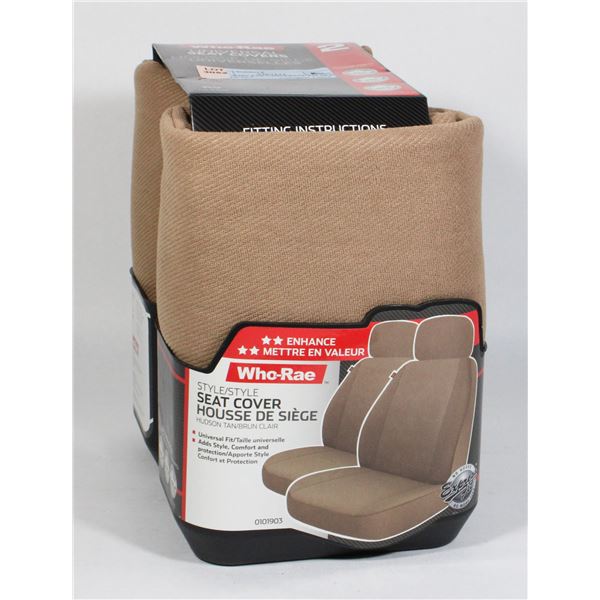 NEW WHO-RAE UNIVERSAL FIT SEAT COVER SET