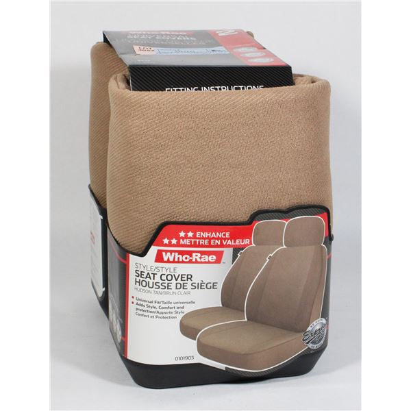 NEW WHO-RAE UNIVERSAL FIT SEAT COVER SET