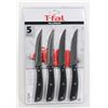 Image 1 : NEW 4PACK OF T-FAL MILLENIUM 5" STEAK KNIVES