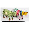 Image 1 : TWO DECORATIVE COW FIGURES