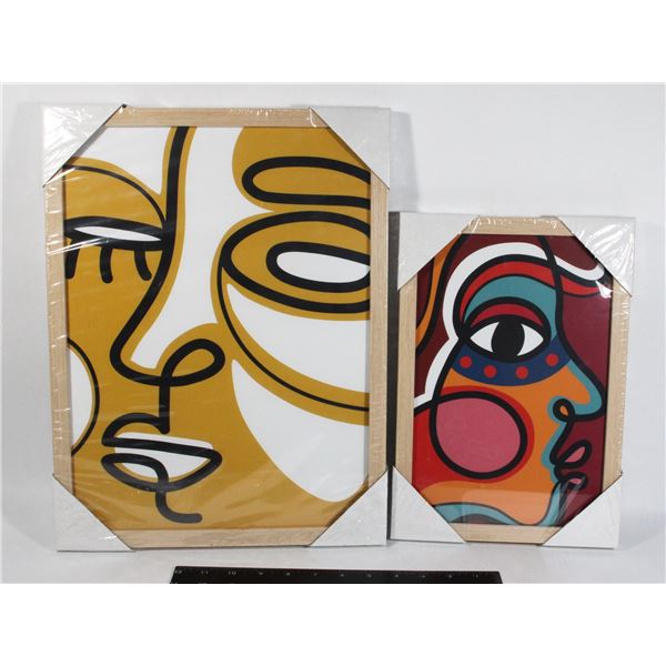 TWO BRAND NEW ABSTRACT PICTURES