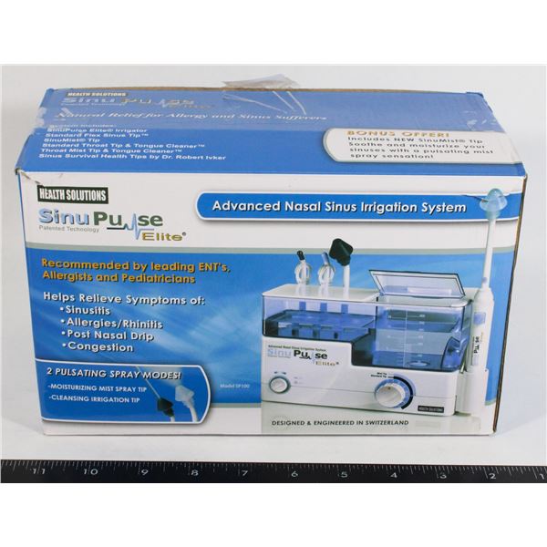 SINU PULSE ELITE NASAL SINUS IRRIGATION SYSTEM