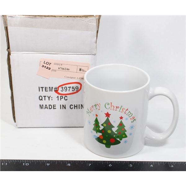 ITEM #39759. NEW CHRISTMAS MUG