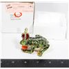 Image 1 : ITEM #12767. NEW METAL FROG. OPENS UP