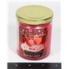 Image 1 : ITEM #12832. NEW SCENTED CANDLE. CINNAMON CREAM CHEESE HEARTS