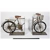 Image 1 : ANTIQUE LOOK BICYCLE THEM BOOKEND SET