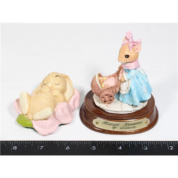 VINTAGE HARRIET DORMOUSE FIGURINE BY LEONARDO