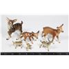 Image 1 : LOT OF DEER FIGURINES