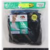 Image 1 : BLACK ANKLE SOCKS,12-16,PACK OF 6,FRUIT OF THE