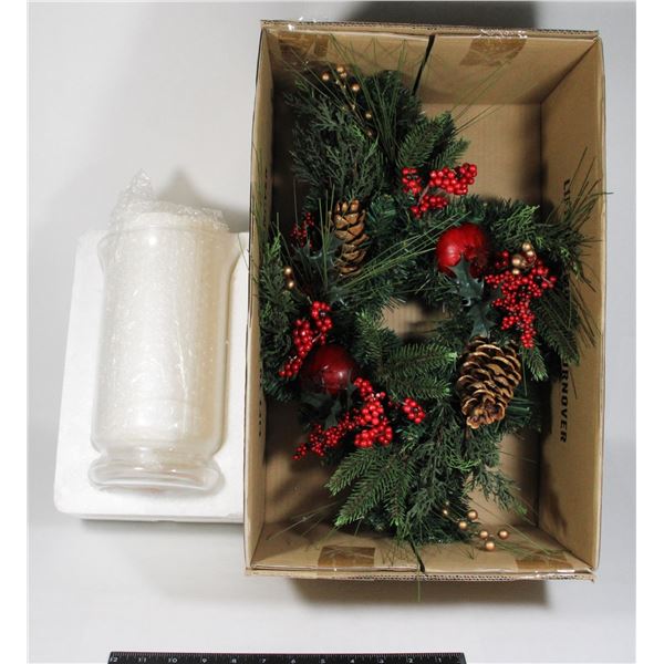 NEW BETHLEHEM LIGHTING CENTERPIECE WREATH