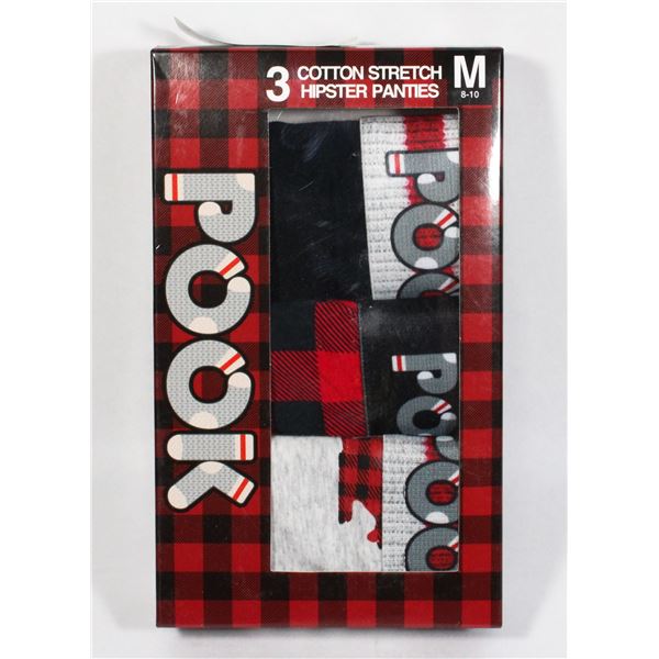 POOK SIZE M HIPSTERS