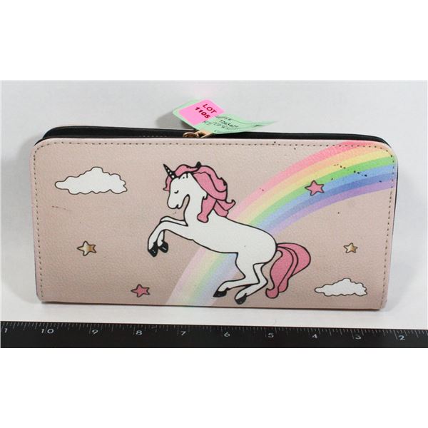UNICORN ZIP UP WALLET