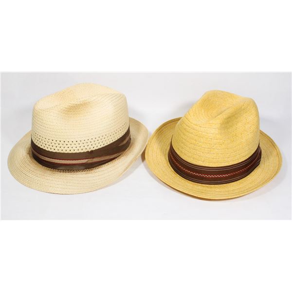 TWO PINZANO SIZE 7 HATS