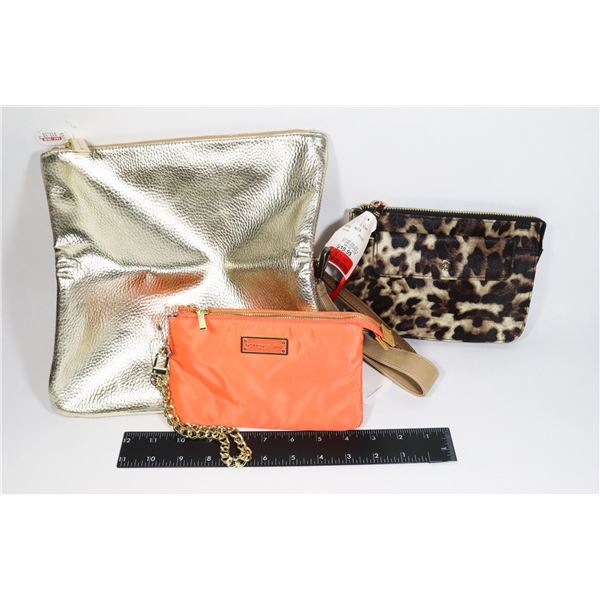 3 FASHION PURSES