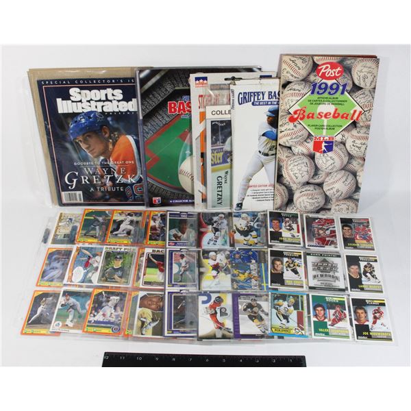 LOT OF SPORTS COLLECTIBLES INCLUDES