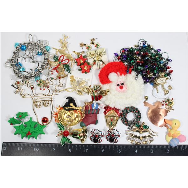 MISC. HOLIDAY JEWELRY
