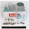 Image 1 : FLAT OF ASSORTED KITCHEN GLASSES