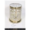 Image 2 : PARTYLITE GOLDEN LEAVES VOTIVE HURRICANE
