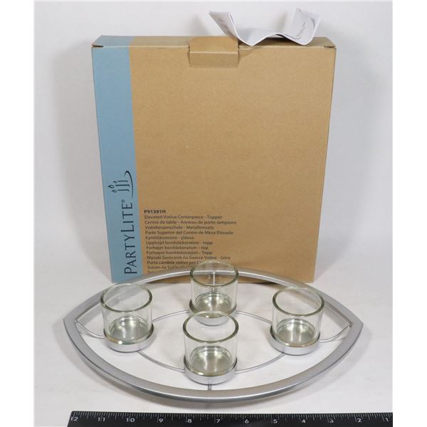 PARTYLITE ELEVATED VOTIVE CENTERPIECE TOPPER
