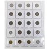 Image 2 : 20 COINS ALL SPAIN PAGE 2 OF 3 NO DUPLICATES SET #