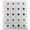 Image 1 : 16 COINS ALL SPAIN PAGE 3 OF 3 NO DUPLICATES SET #