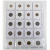 Image 2 : 20 COINS ALL SPAIN PAGE 1 OF 2 NO DUPLICATES SET #