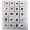 Image 2 : 9 COINS ALL SPAIN PAGE 2 OF 2 NO DUPLICATES SET #