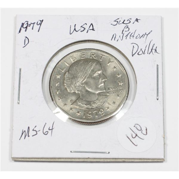 1979 D U.S.A. SUSAN B. ANTHONY DOLLAR