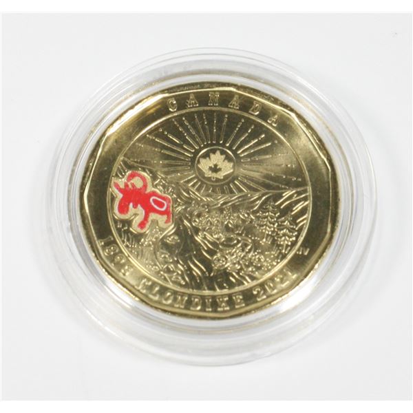 2021 KLONDIKE COLORED COMMEMORATIVE LOONIE