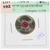 Image 1 : 2004 POPPY "P" QUARTER FROM MINT ROLL