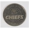 Image 1 : 2001/2002 BUDWEISER CHIEFS SUPERBOWL COIN