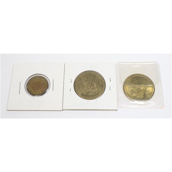 THREE CANADIAN TOKENS INCLUDING CANADA'S TEAM OF