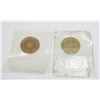 Image 2 : TWO SEALED 1867-1967 CANADA CONFEDERATION TOKENS