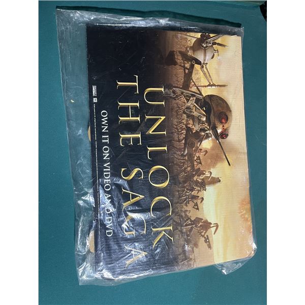 Disney Star Wars unlock the Saga retail exclusive poster