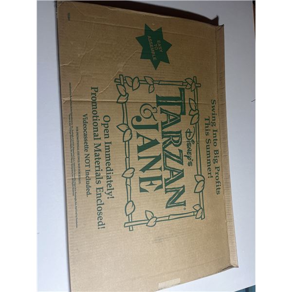 Disney Tarzan & Jane promotional standee